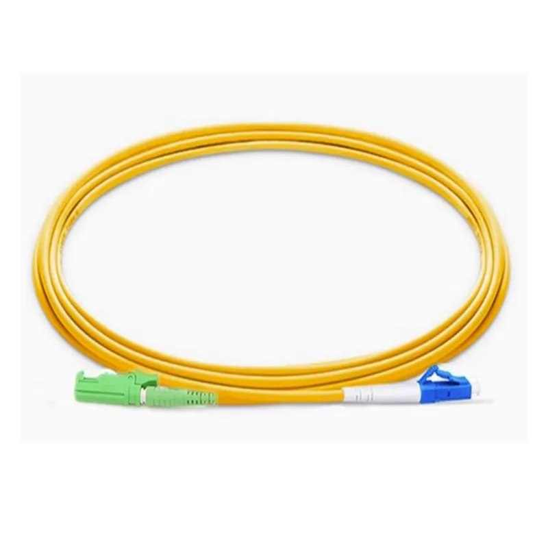 3mm ümmargune kaabel E2000/APC- LC/UPC plaastri nöörid