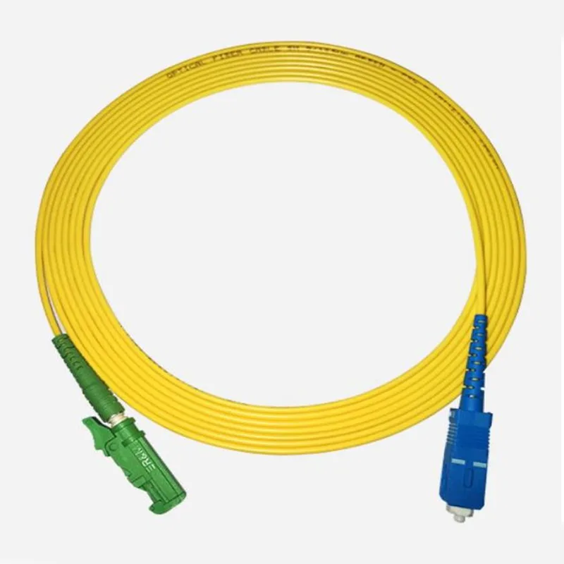 3mm ümmargune kaabel E2000/APC-SC/UPC plaastri nöörid