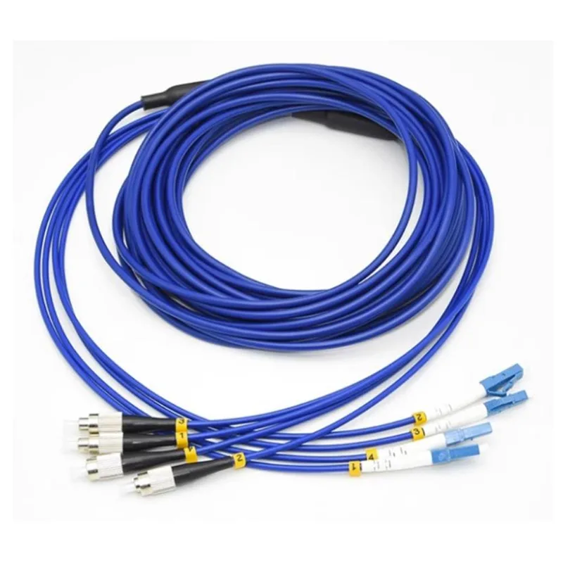 Quad FC/UPC-LC/UPC närilistekindlad dielektrilised plaastri nöörid