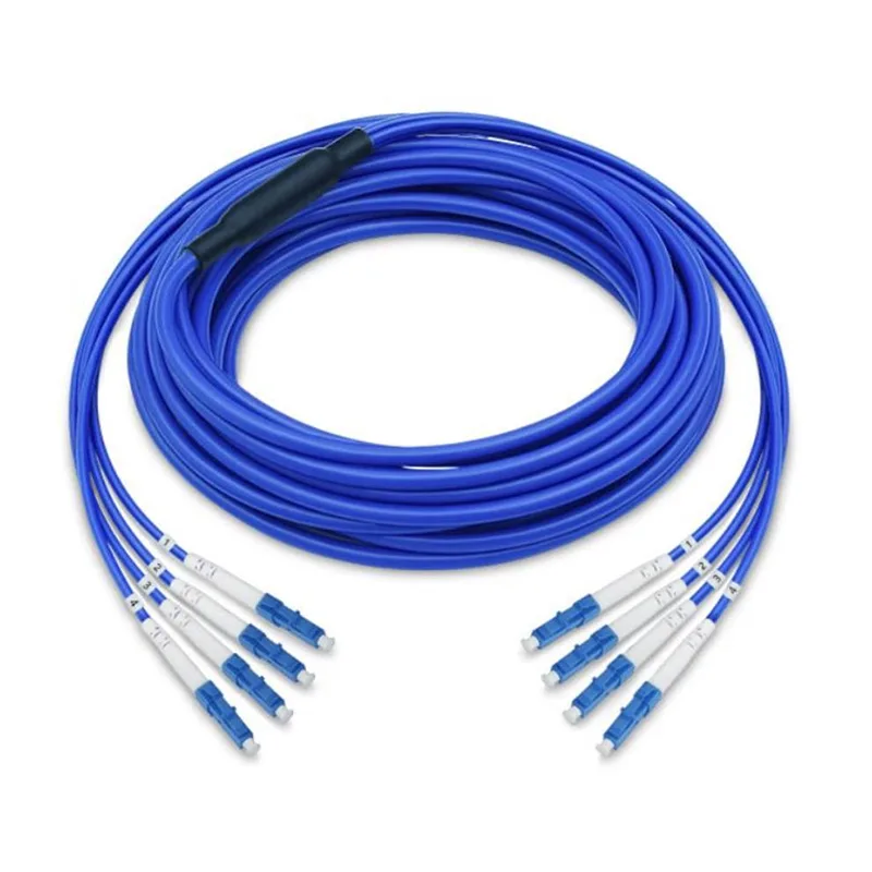 Quad LCUPC-LCUPC närilistekindlad dielektrilised plaastri nöörid
